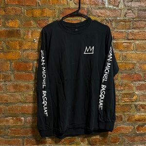 Jean Michel Basquiat x Ripple Junction - Men’s Y2K Jazz Artist Graphic L